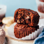 1-Bowl Banana Buckwheat Muffins (Vegan + GF)