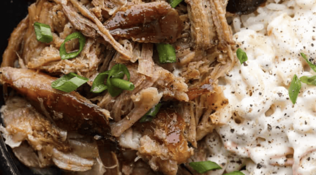 Hawaiian Style Slow Cooker Kalua Pulled Pork