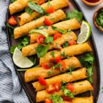 Beef Taquitos (In Both the Oven and Air Fryer!)