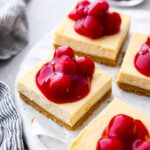 Cherry Cheesecake Bars (Easy to Make!)