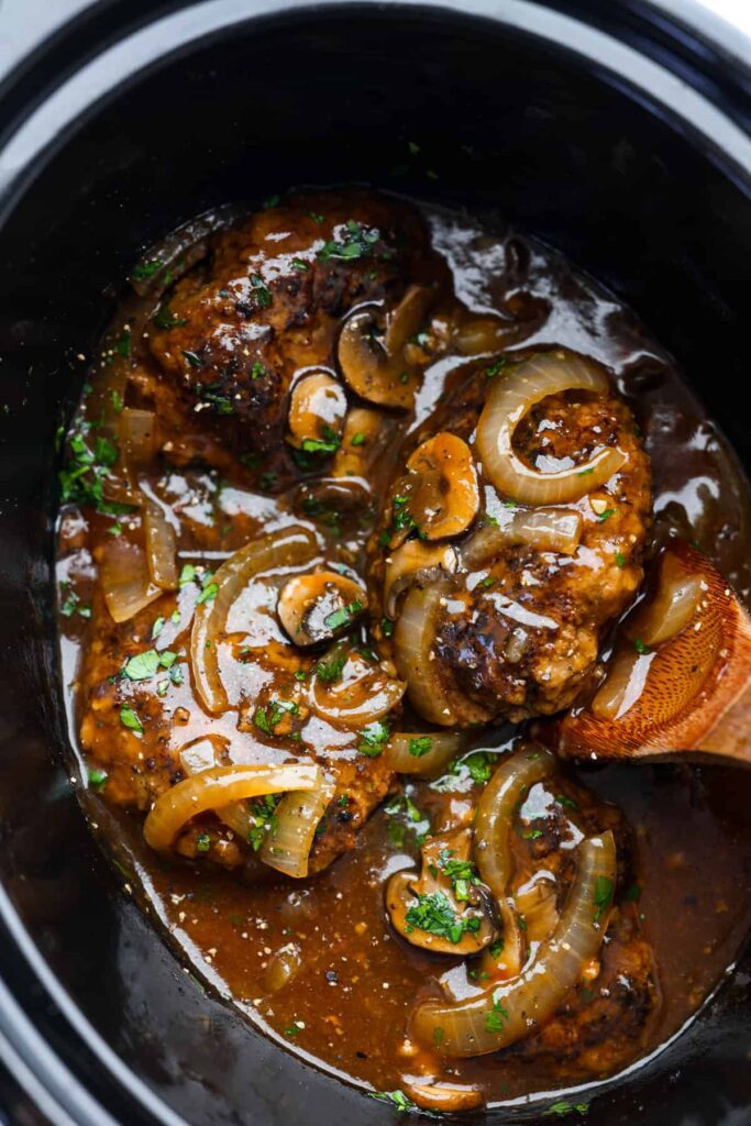 Crockpot Salisbury Steak Recipe | The Recipe Critic