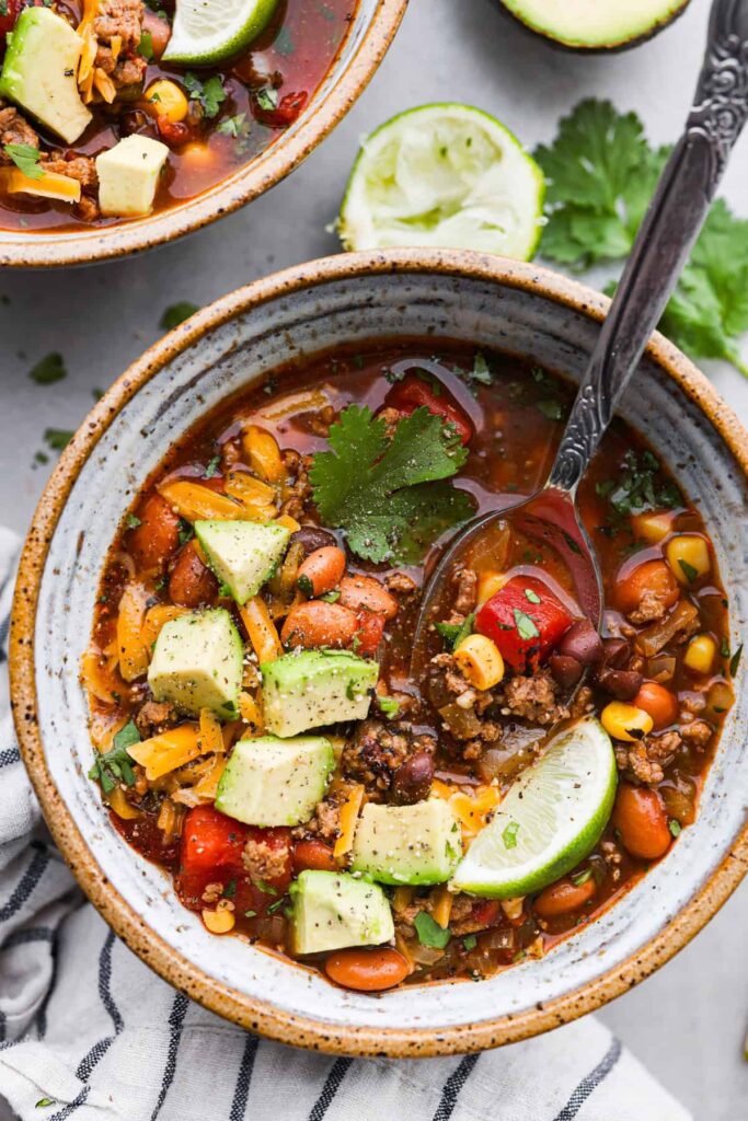 Taco Soup Recipe (Ready in 30 Minutes!)