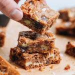 Chocolate Chip Cookie Bars (V + GF)