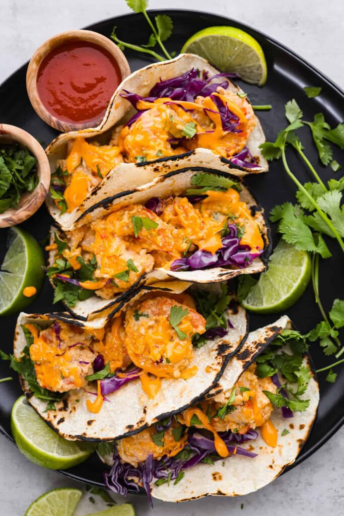 30-Minute Bang Bang Shrimp Tacos