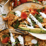 Slow Cooker Ranch Chicken Tacos