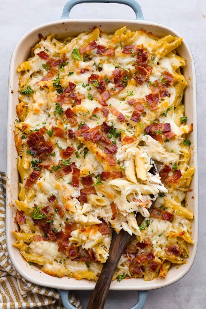 Chicken Bacon Ranch Casserole Recipe