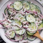 Creamy Cucumber Salad Recipe | The Recipe Critic