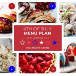 4th of July Menu Plan