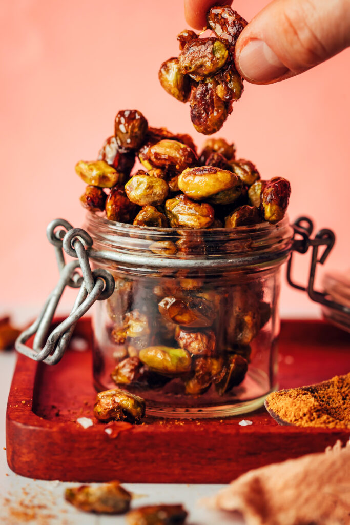 Candied Pistachios (4 Ingredients!) – Minimalist Baker Recipes