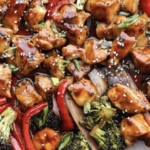 Sheet Pan Teriyaki Chicken With Vegetables