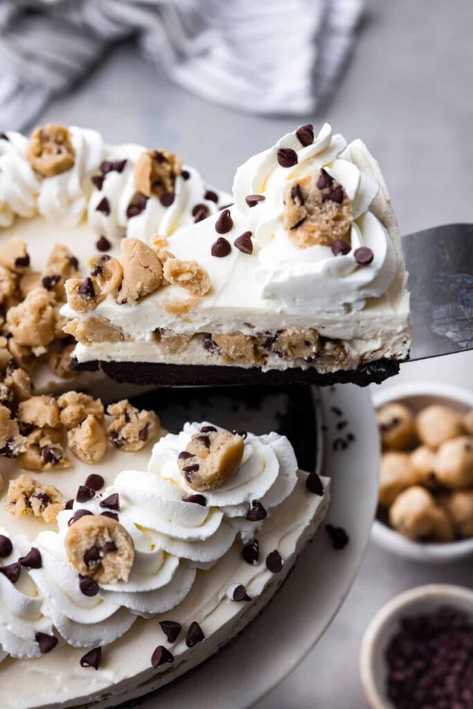 No-Bake Cookie Dough Cheesecake | The Recipe Critic