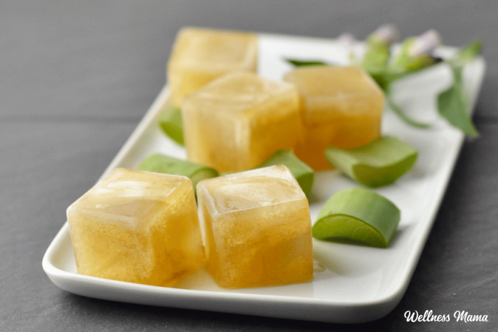 Herbal Sunburn Soothing Ice Cubes