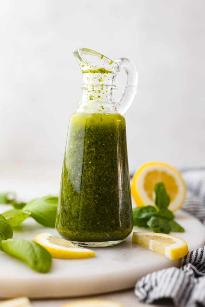 Basil Vinaigrette | The Recipe Critic