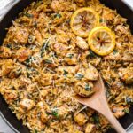 One-Pan Lemon Chicken Orzo | The Recipe Critic