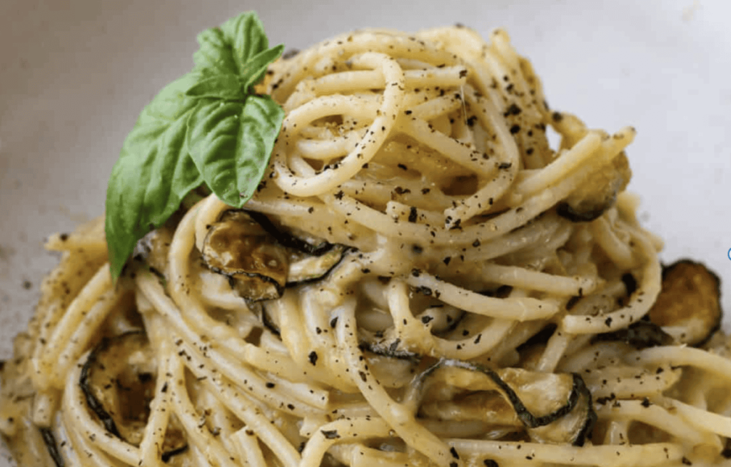 Spaghetti alla Nerano (Stanley Tucci Zucchini Pasta)