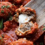 Mozzarella Stuffed Meatballs | The Recipe Critic