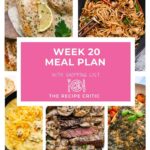 Weekly Meal Plan #20 | The Recipe Critic