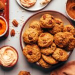 Fluffy Pumpkin Oat Cookies (1 Bowl!)