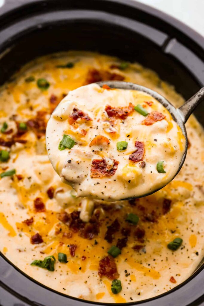 Crock Pot Crack Potato Soup