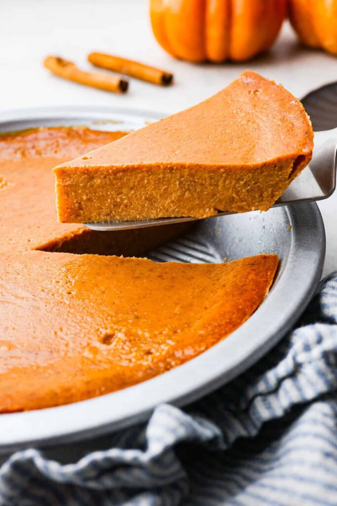 Crustless Pumpkin Pie | The Recipe Critic