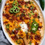 Jalapeño Popper Casserole With Chicken