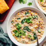 Creamy Vegan White Bean Chili